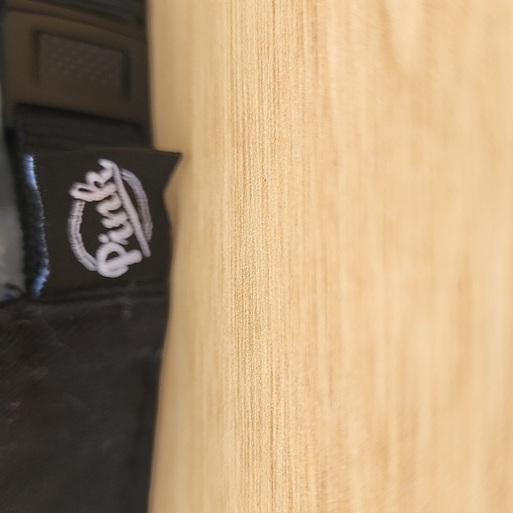 Victoria’s Secret Beach Please PINK Black hat / baseball cap - Picture 5 of 8